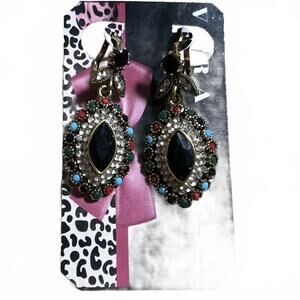 Festive Colored Earrings